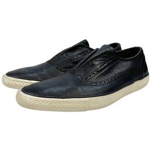 Converse x John Varvatos All Star Unisex Leather Wingtip Shoe Black 10